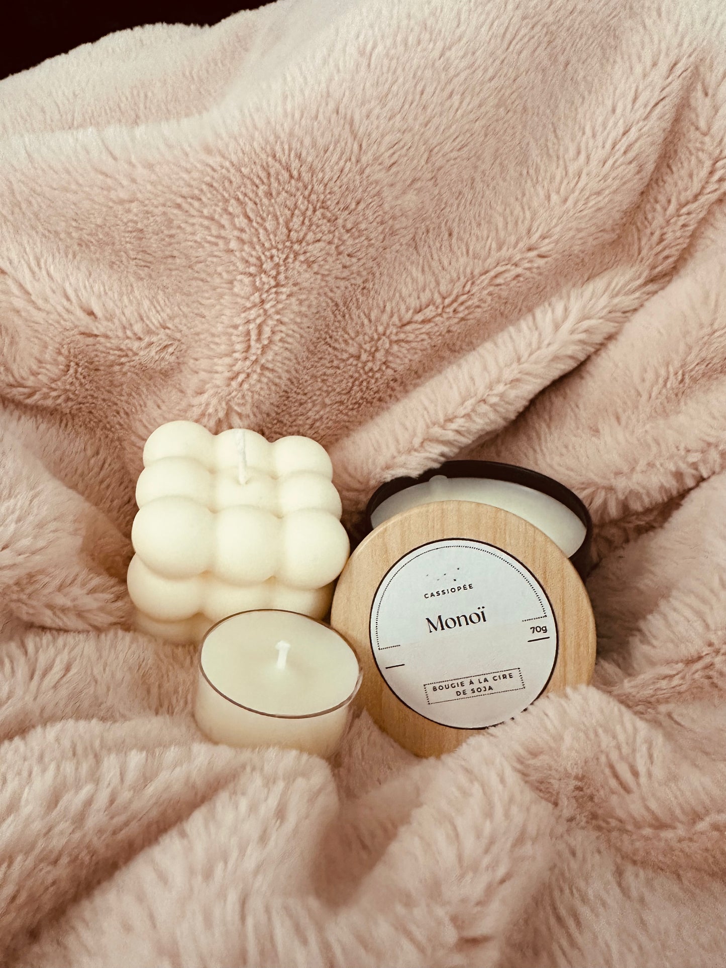 Bougie ou fondant personnalisé