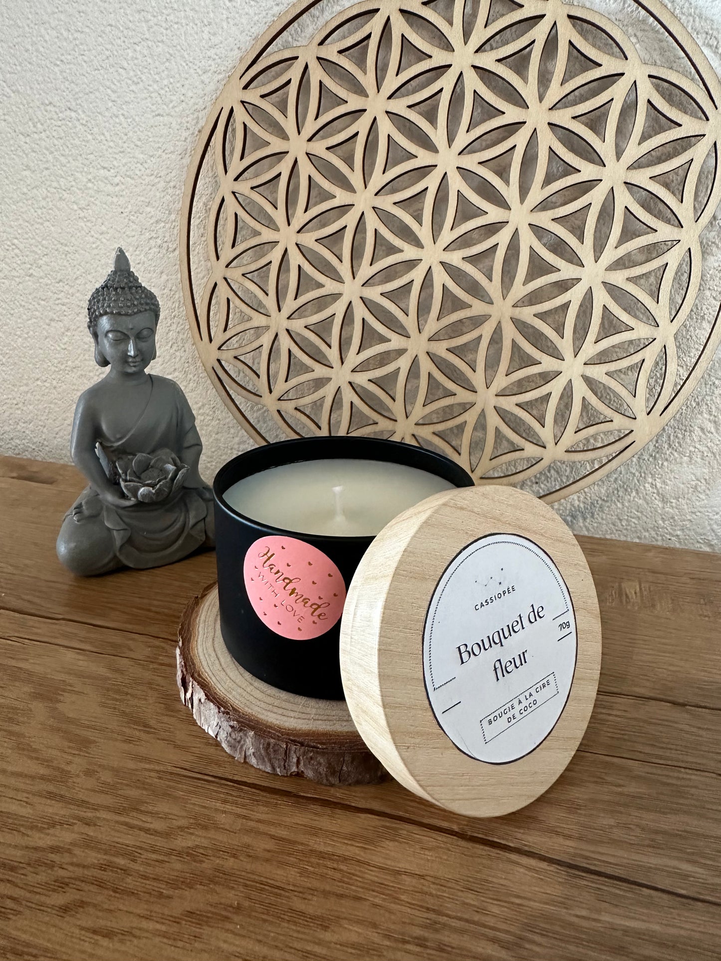 Bougie en pot 70g collection été