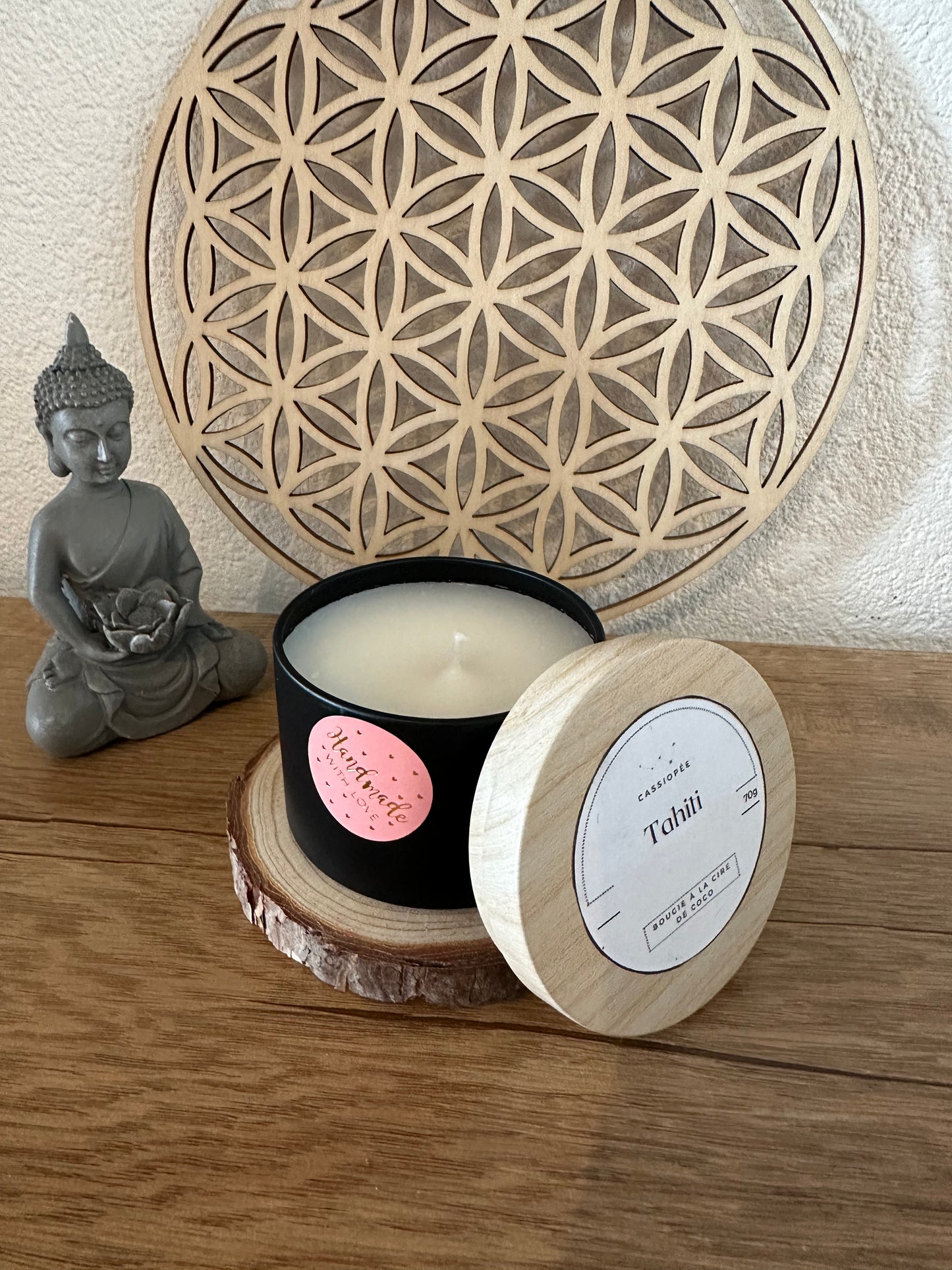 Bougie en pot 70g collection été