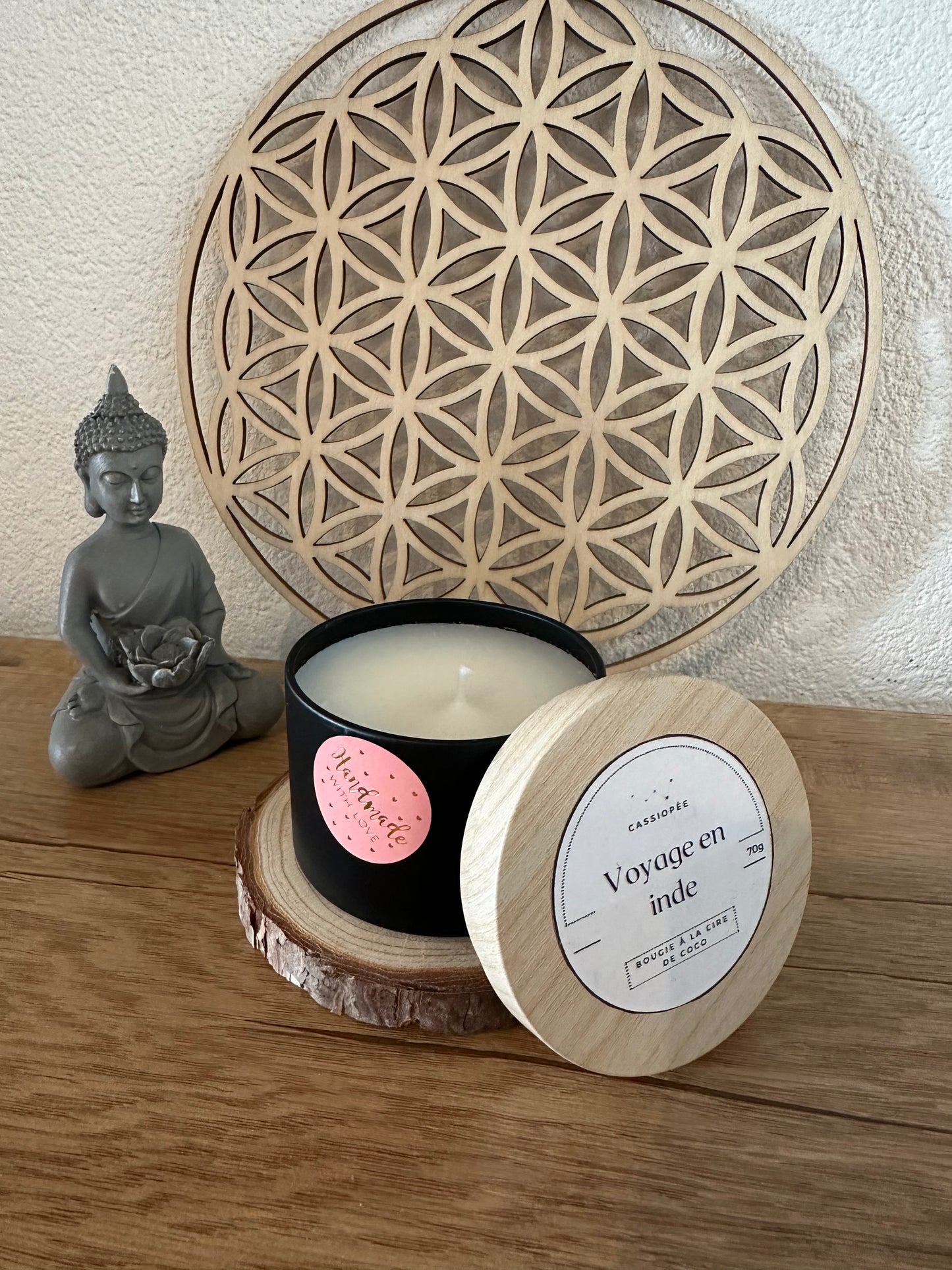 Bougie en pot 70g collection été