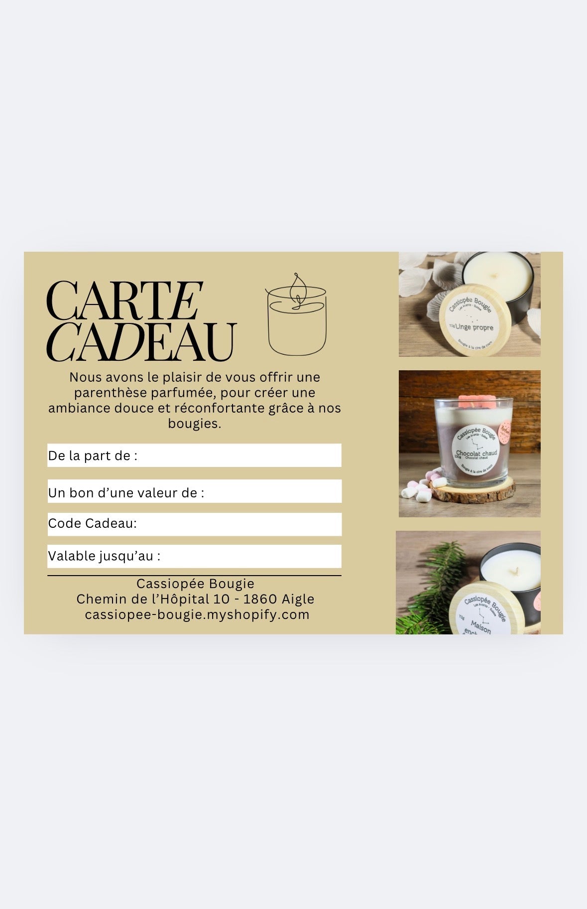 Carte cadeau
