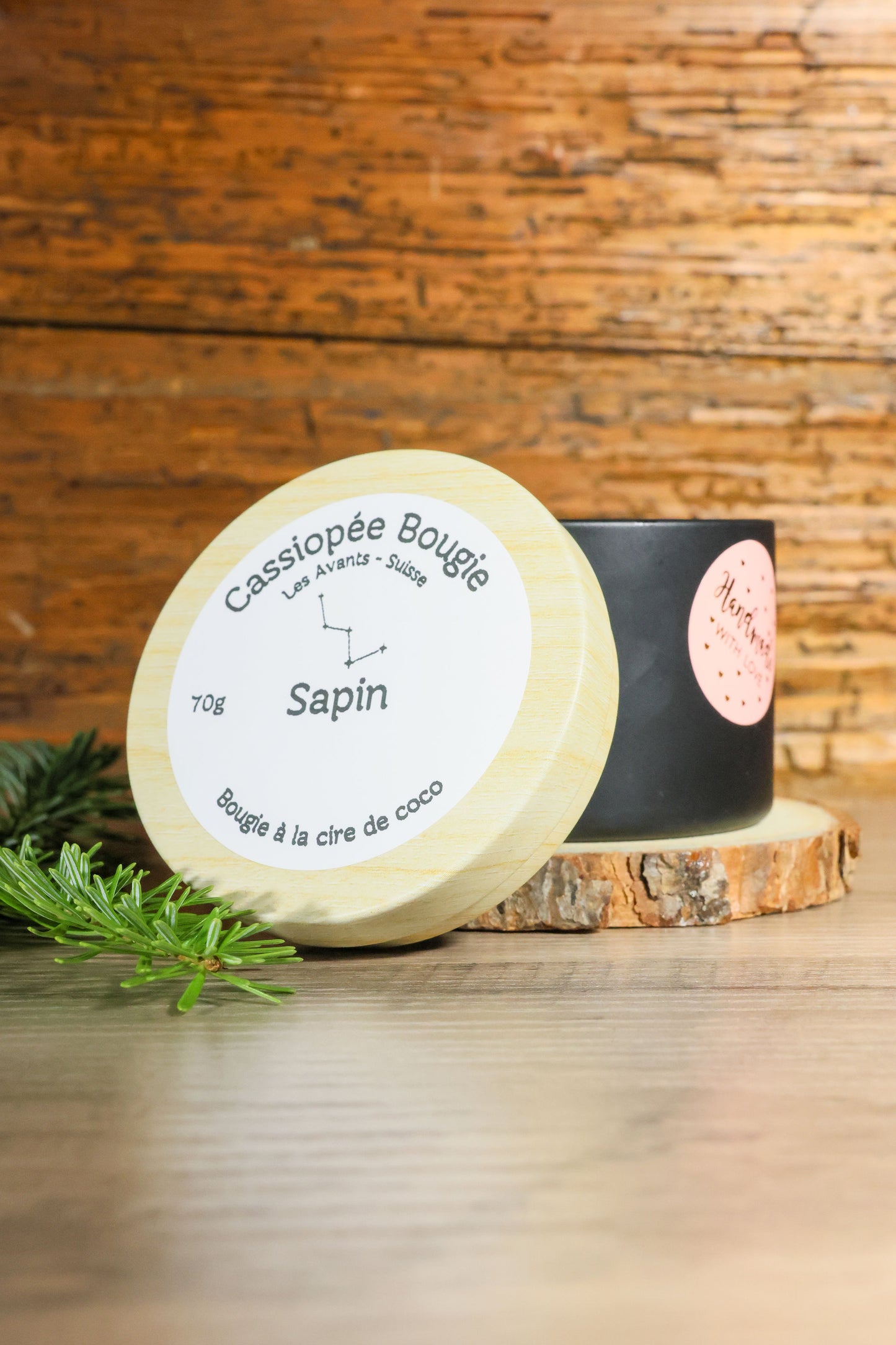 Bougie en pot 70g Collection hiver