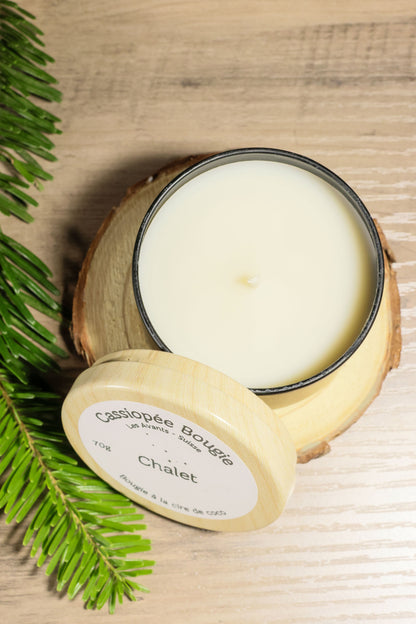 Bougie en pot 70g Collection hiver