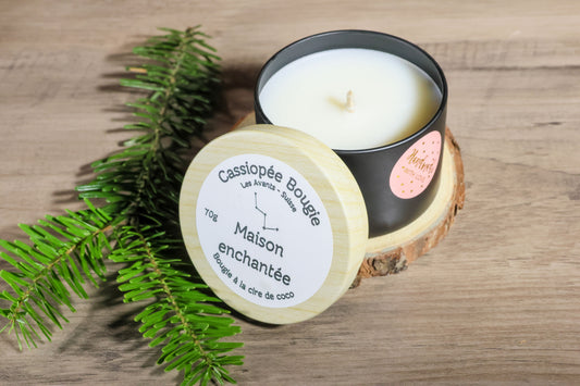 Bougie en pot 70g Collection hiver