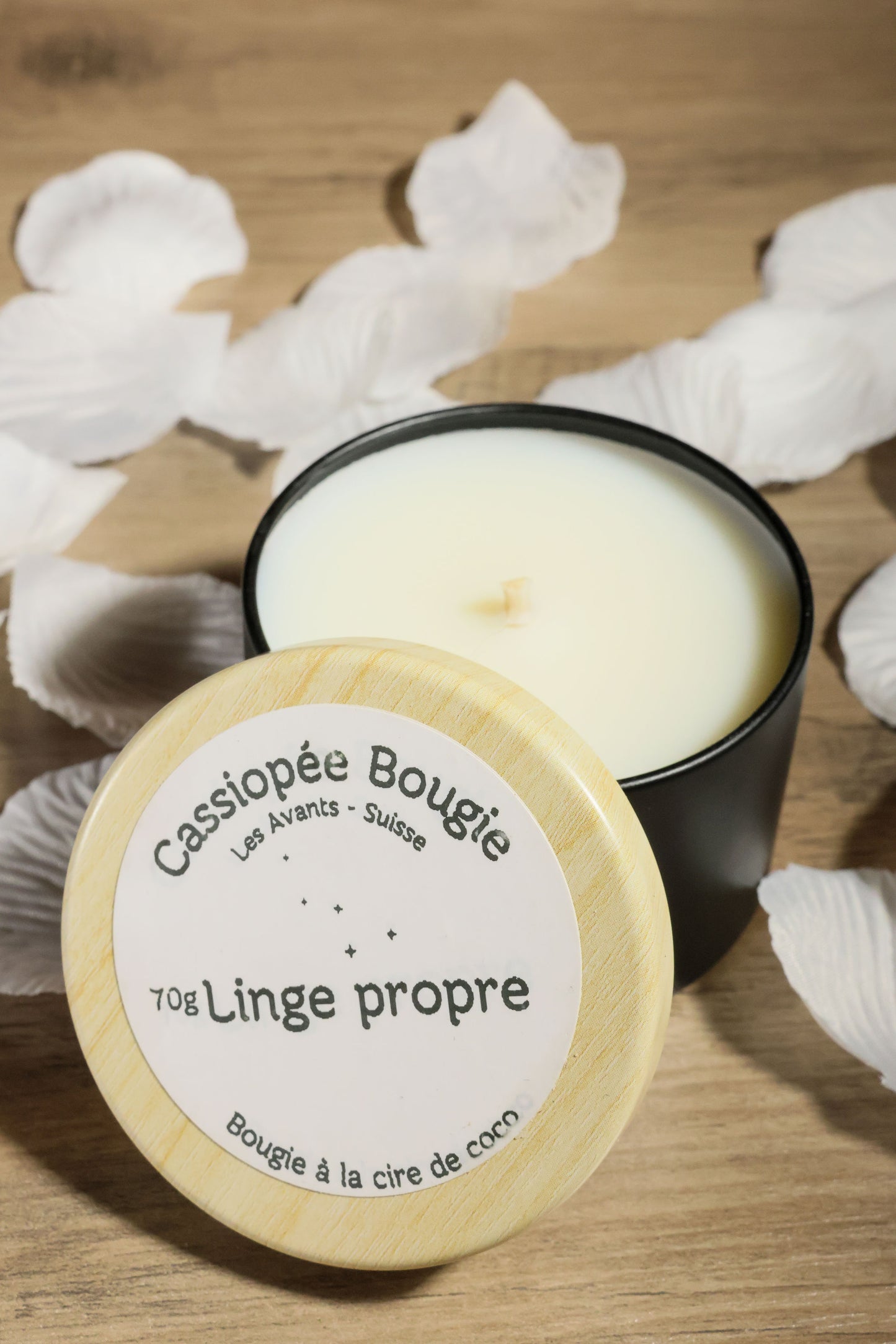 Bougie en pot 70g collection été