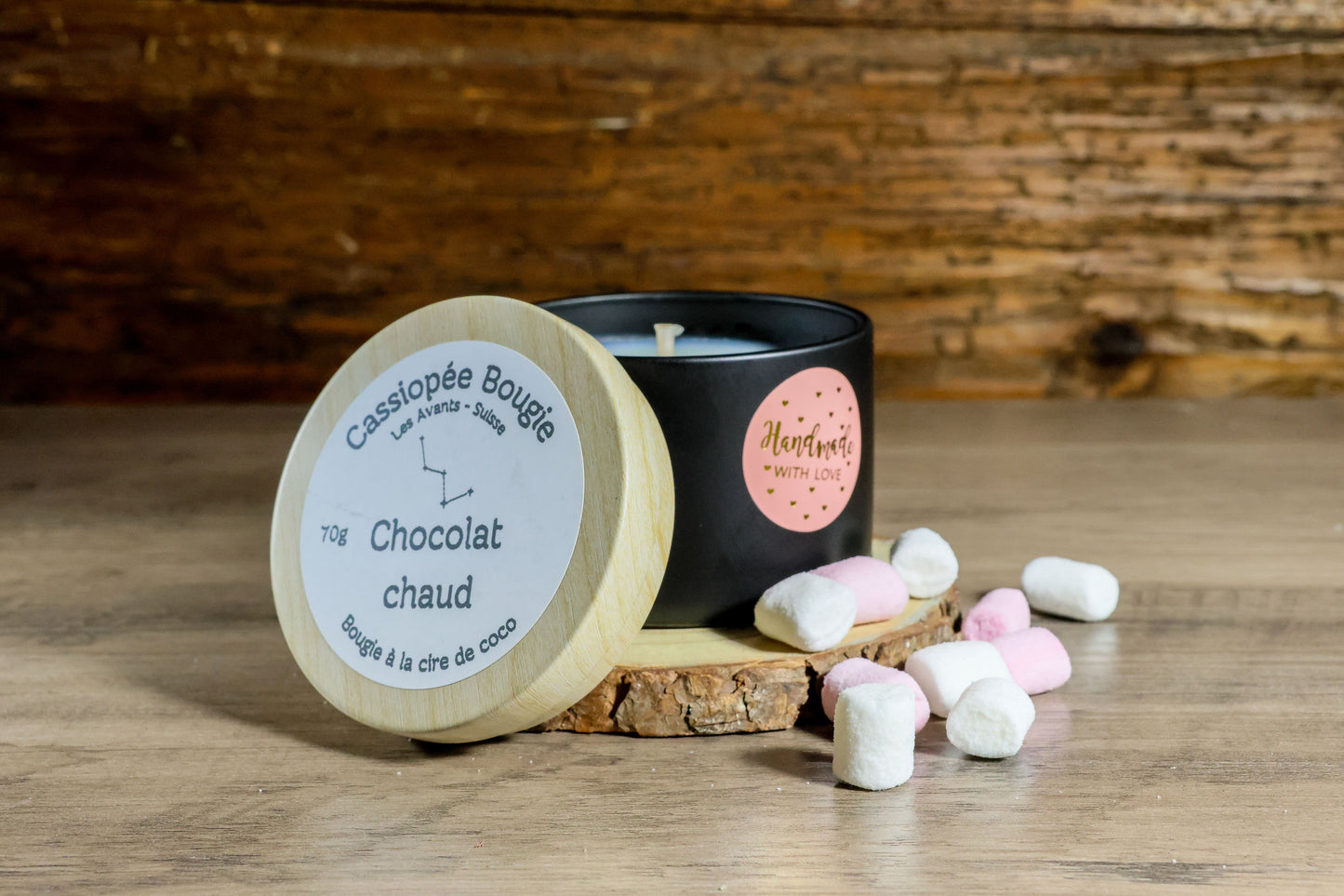 Bougie en pot 70g Collection hiver