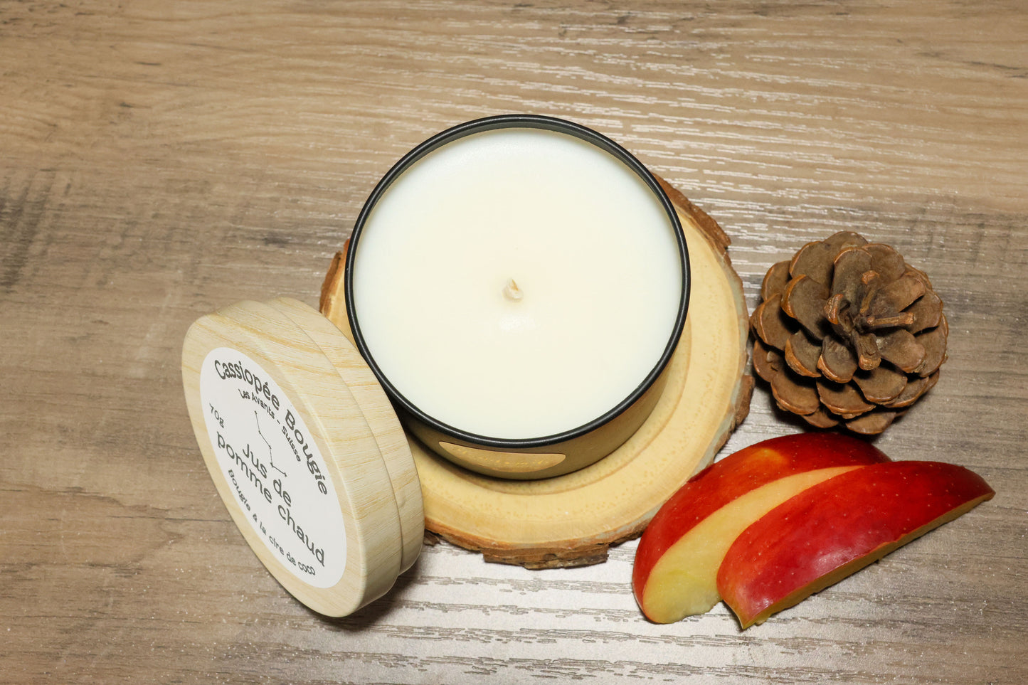 Bougie en pot 70g Collection hiver