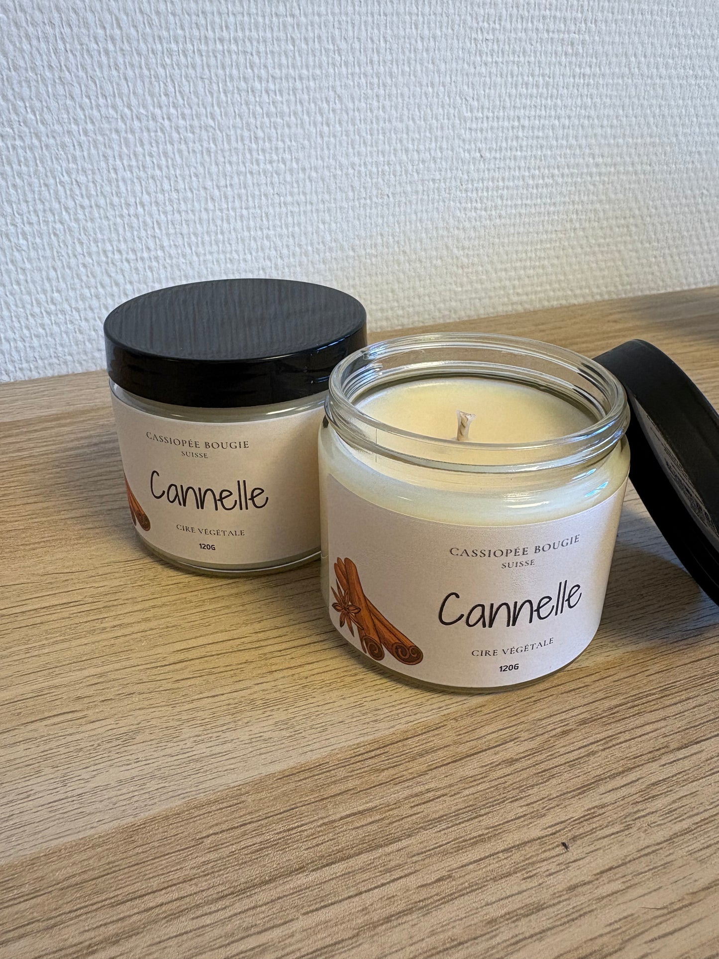 Bougie en pot 120g