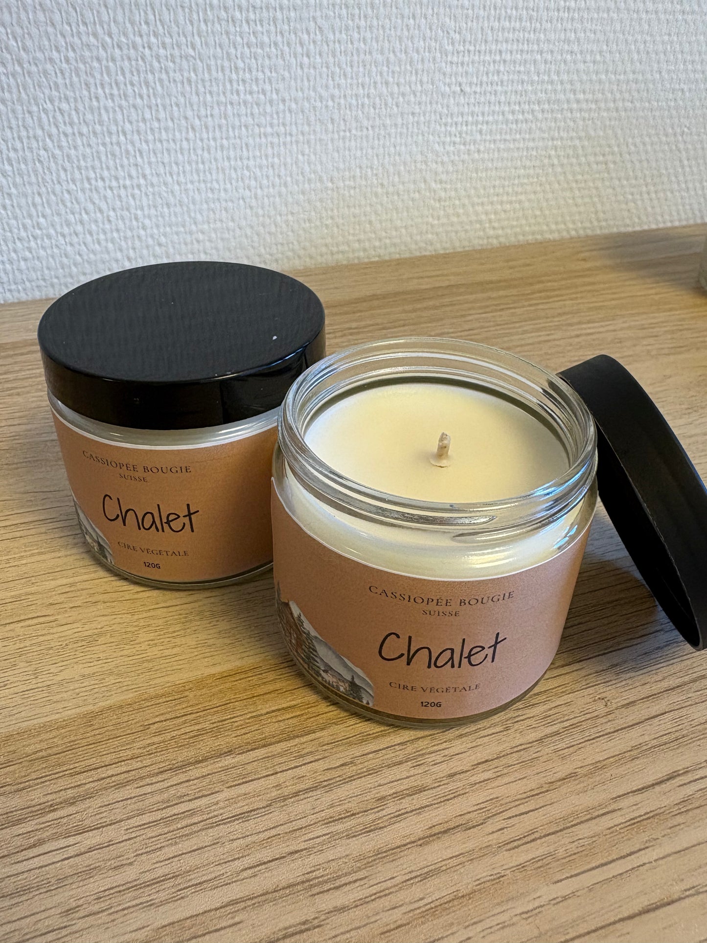 Bougie en pot 120g