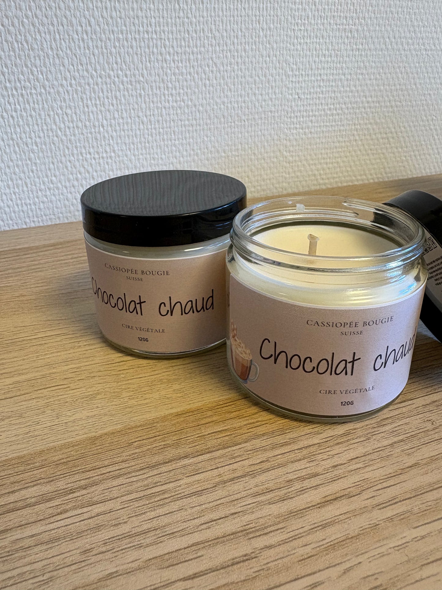 Bougie en pot 120g
