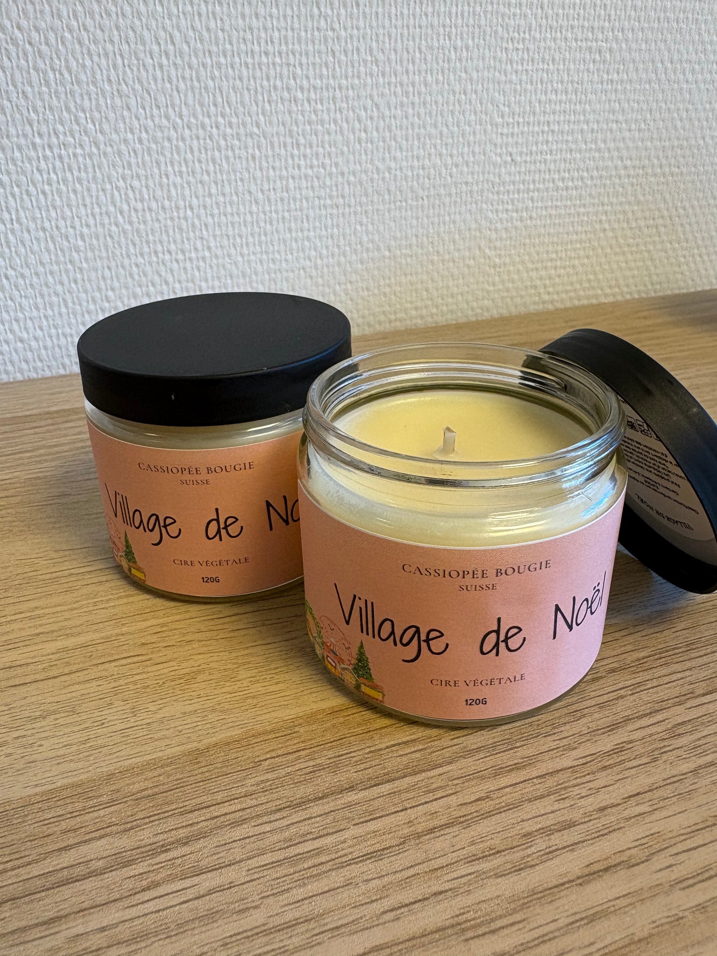 Bougie en pot 120g