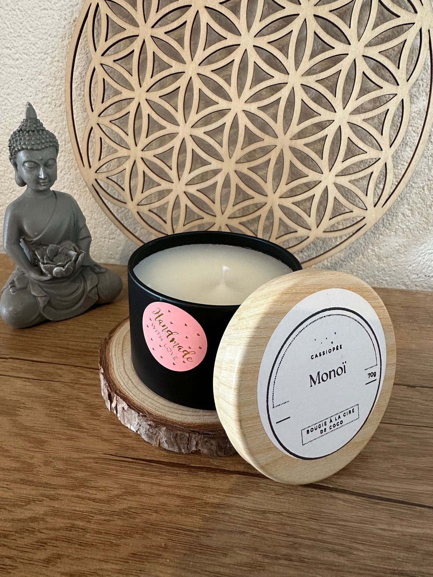 Bougie en pot 70g collection été